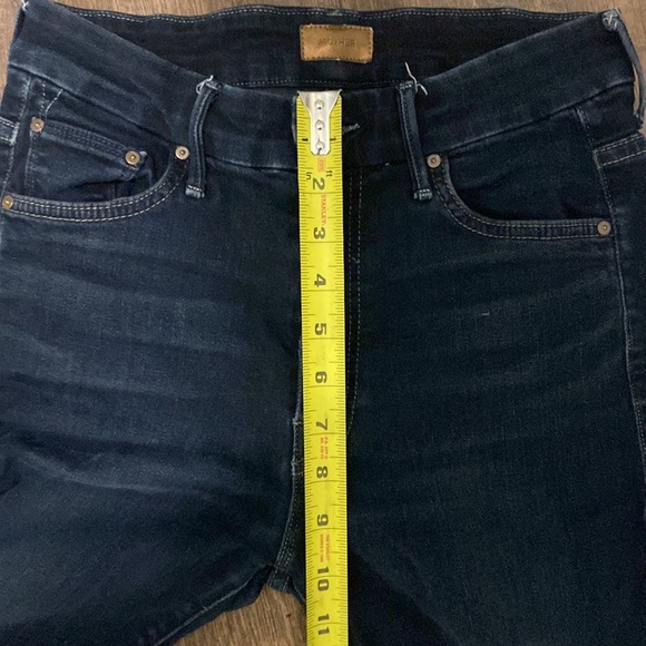 MOTHER HIGH WAISTED LOOKER IN COFFEE TEA OR ME? HI RISE SKINNY STRETCH JEANS - Picture 10 of 14